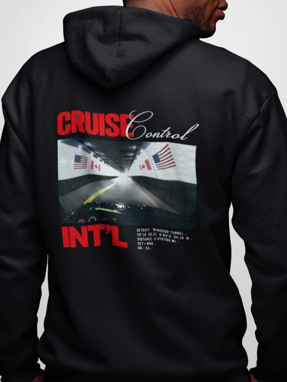 Detroit Windsor Tunnel - Zip Up Hoodie - Detroit State™ - Cruise Control
