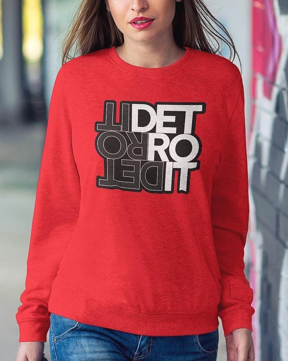 Detroit Symmetrical Block Design Sweatshirt - Detroit State™