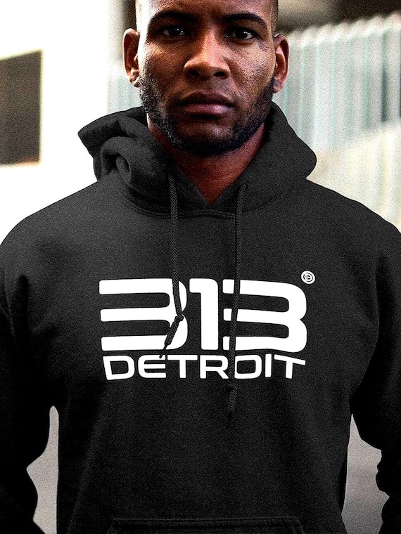 313 Detroit - Unisex 8.2oz Hoodie | Detroit State™