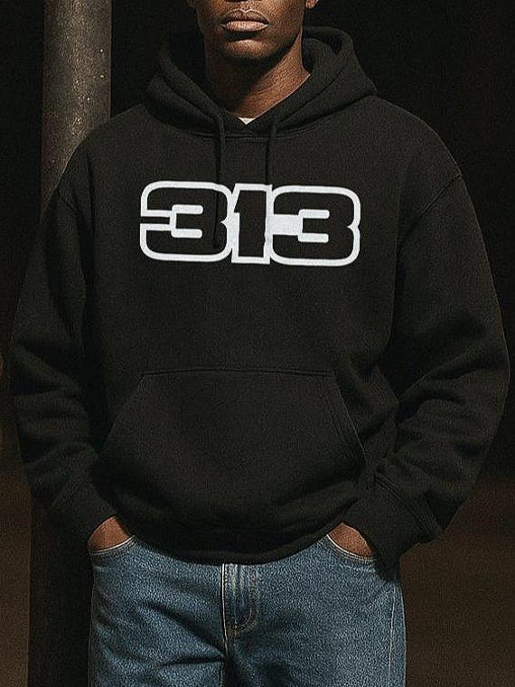 313 Detroit Unisex Hoodie - Detroit State™