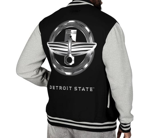 Detroit State™  Fleece Varsity Jacket