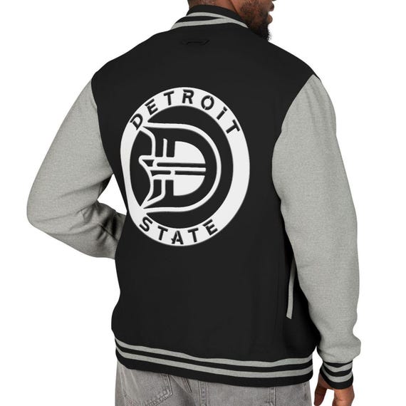 Detroit State™ Fleece Varsity Jacket