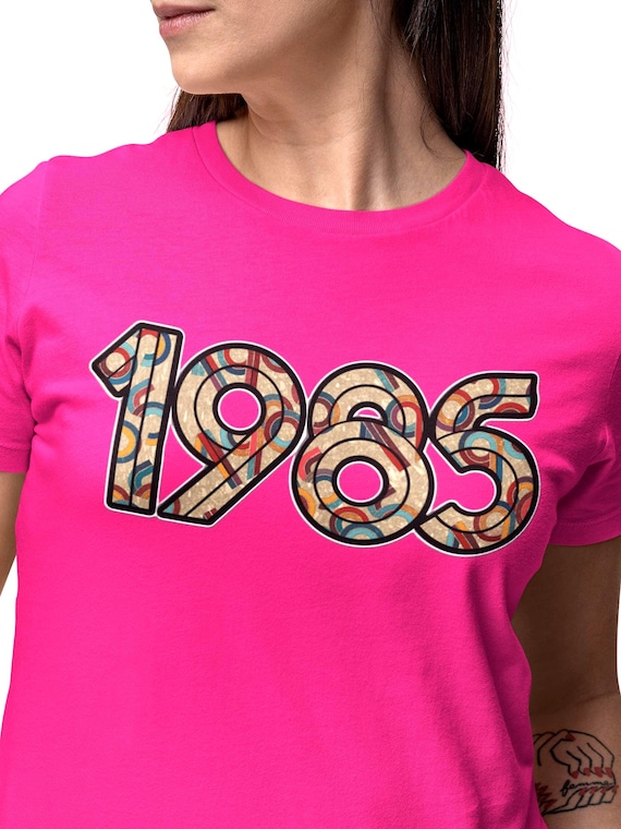 Retro 1985 Birth Year Womens T-Shirt