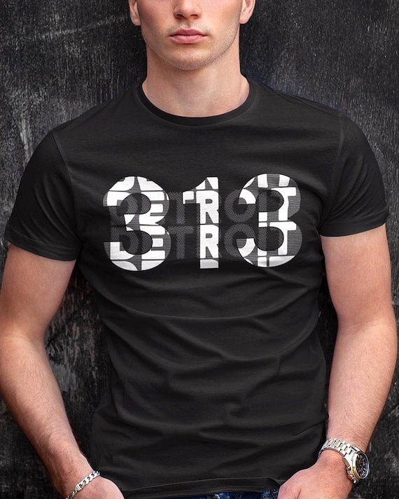 313 Detroit T-Shirt - Detroit State™