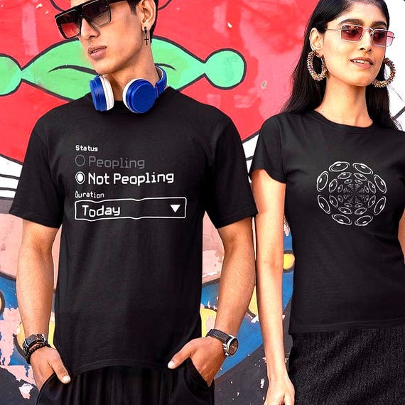 Not Peopling Today Unisex T-Shirt