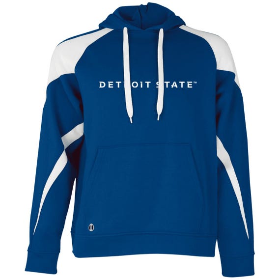 Detroit State™ Branded Two-Tone Hoodie