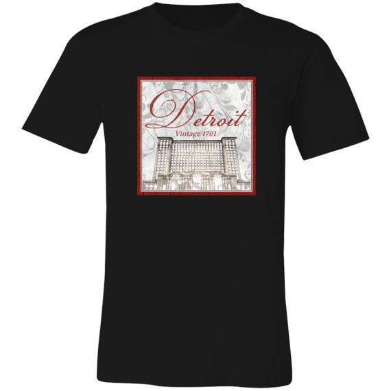 Detroit Vintage 1701 Graphic T-Shirt  Essential