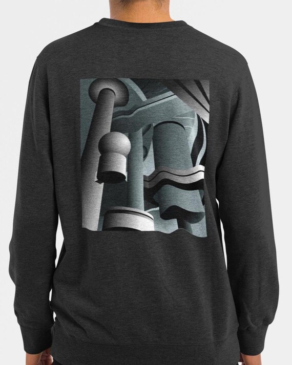 Renaissance Center - Atrium Abstract | Crewneck Sweatshirt