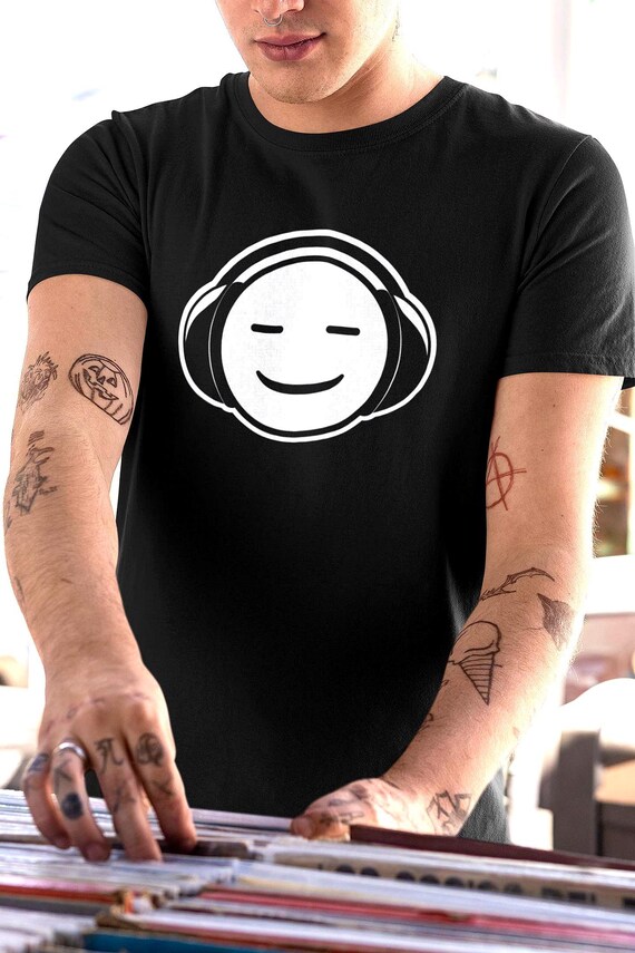 Music Happy Place Face Unisex T-Shirt