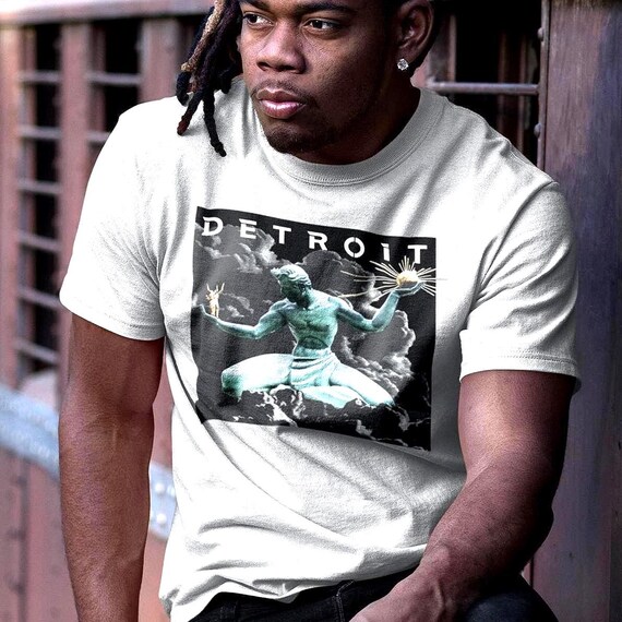 Spirit of Detroit - Detroit Statue - T-Shirt
