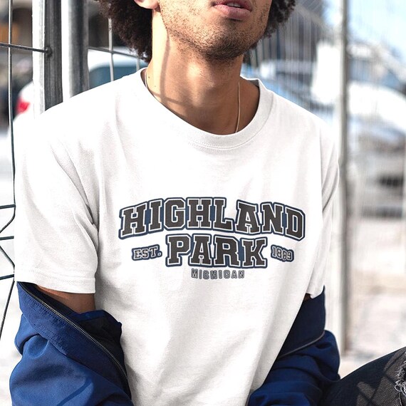 Highland Park Michigan Sport Team Style T Shirt