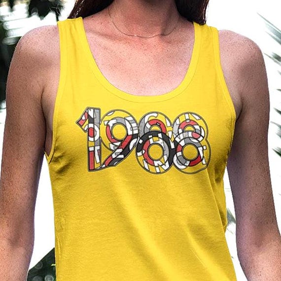 Techno 1988 Detroit Graphic Unisex Tank Top