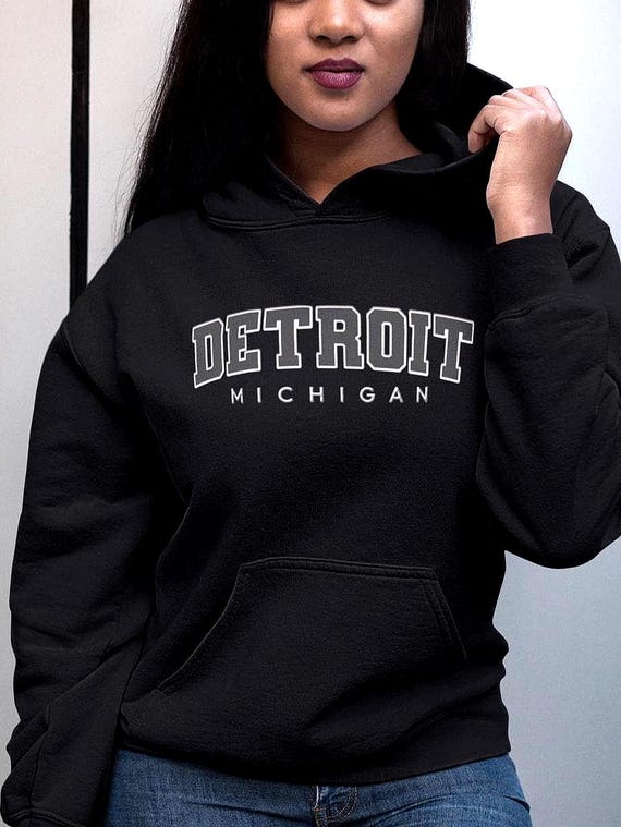 Detroit Varsity Unisex Hoodie