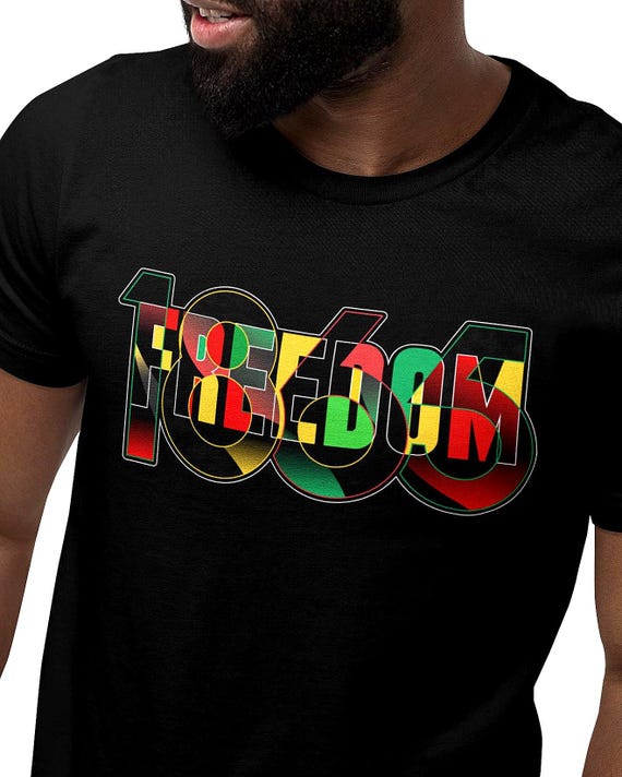 Juneteenth 1865 Freedom Celebration Unisex Graphic T-Shirt