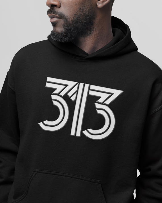 313 Retro Hoodie - Detroit State™