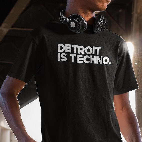 Detroit Is Techno T-Shirt House Music EDM DJ Apparel