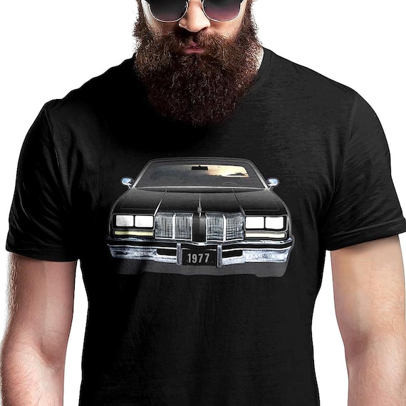 Olds Olds Black 1977 Cutlass Supreme Unisex T-Shirt