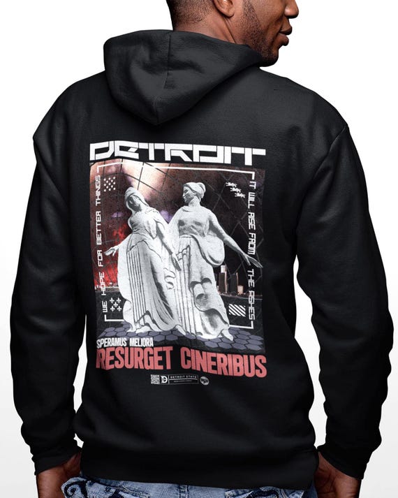Detroit 'Rise From The Ashes | Unisex Hoodie