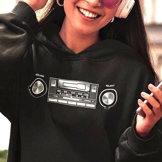 Retro Car Stereo | Hoodie