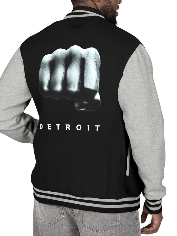 Detroit Fist - Detroit State™ Fleece Varsity Jacket