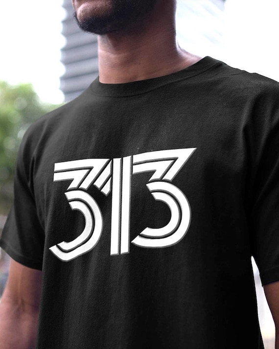 313 Retro T-Shirt - Detroit State™