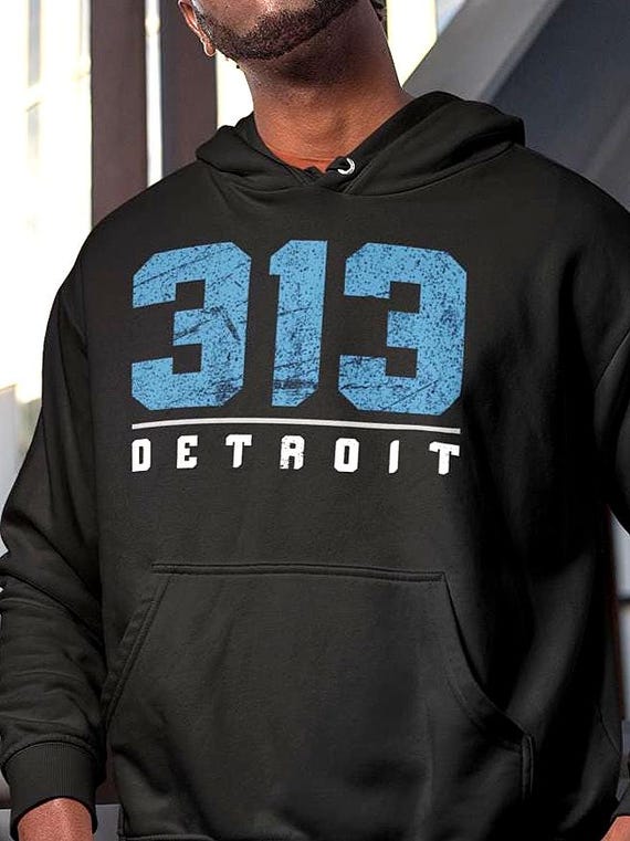 313 Detroit Hoodie - Heavy Weight 8.2oz - ＤＥＴＲＯＩＴ ＳＴＡＴＥ™
