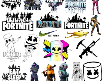 Fort Gaming png , F-Nite Font, F-Nite, F-Nite Game 300 DPI 13 x 13 inches Christmas Gift Pc Gaming png Kid Birthday Icons !!