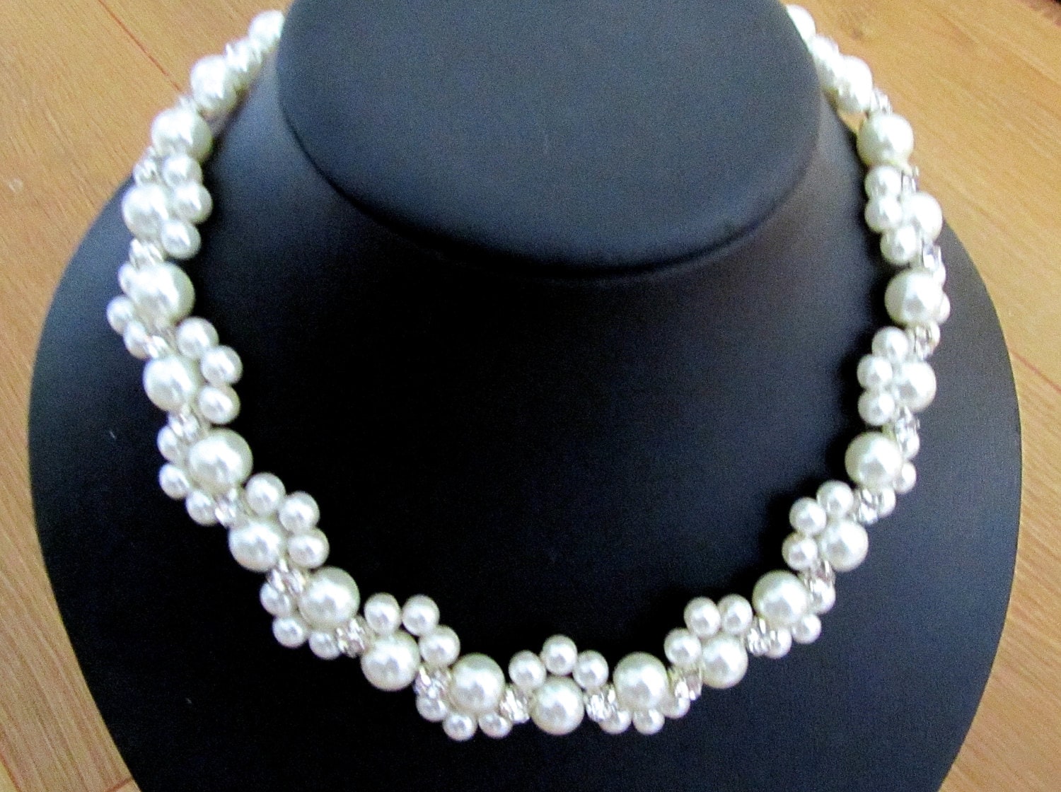 Collar de perlas collar de perlas marfil collar de perlas Etsy