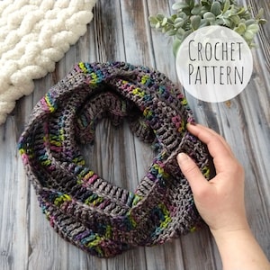 Myla Cowl Crochet Pattern, Crochet PDF Pattern, DK Weight Yarn, PDF Download, Instant Download