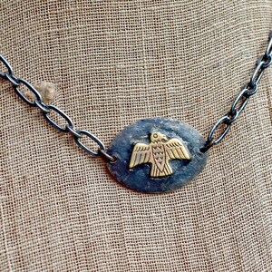 Free Bird - Pewter Chain