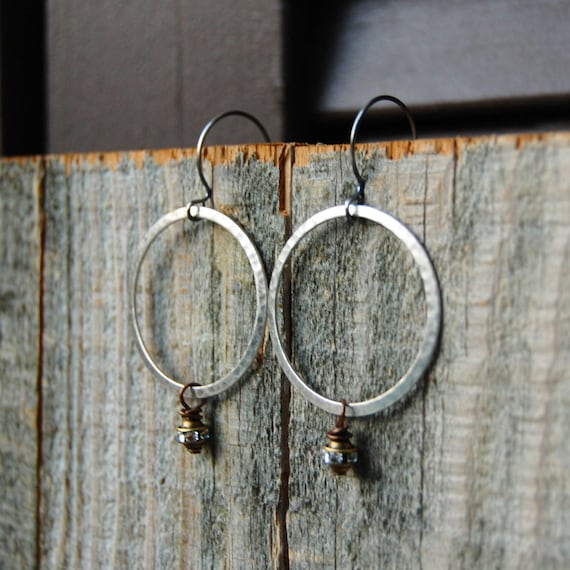 Pewter Small Hoop Earring Pewter Small Hoop Earring