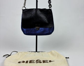 Vintage Deadstock New With Tags Neon Green Diesel Bag / Diesel