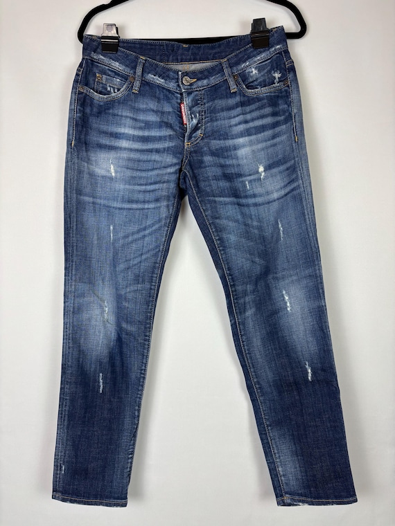 Dsquared2, Dsquared2 Vintage jeans size uk8/ Small / IT40 cropped AUTHENTIC EXCELLENT !