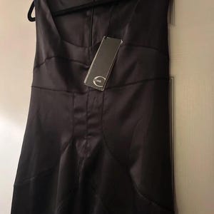 Just Cavalli vintage black dress pencil bodycon size uk8-10 RARE BRAND NEW with tags!!!