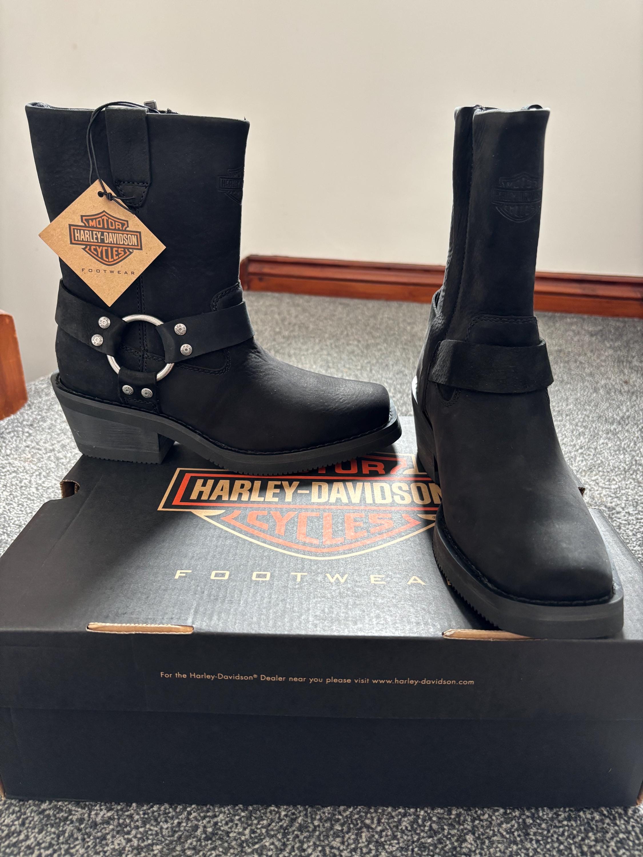 Harley Harness Boots