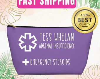 Bolsa personalizada para insuficiencia suprarrenal/bolsa médica de emergencia para esteroides