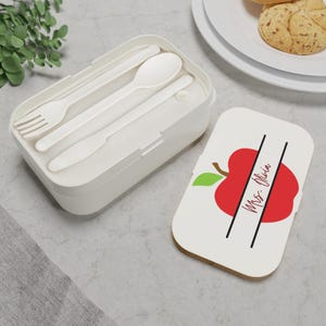 Personalized Bento Lunch Box: Eco-Friendly Meal Prep Container