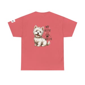 My Bestie is a Westie Unisex Heavy Cotton Tee, Pet Lover Gift, Dog T-Shirt, West Highland White Terrier Apparel, Cute Animal Shirt, [...]