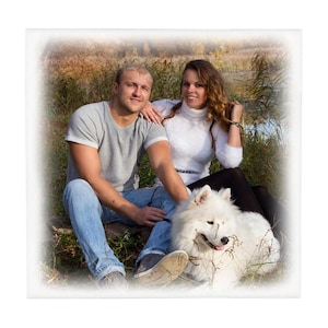 Square Porcelain Pictures for Headstones | High Quality Porcelain Headstone Photos | Porcelain Memorial Photos | Headstone Pictures