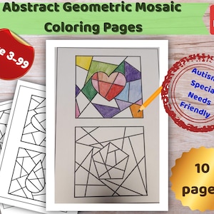 Visual Perception Worksheets for Kids, Logic & Cognitive Activity Pages, Brain Training Pattern Recognition, Printable Autism Learning