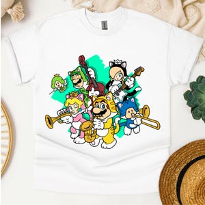 Super Mario Family Shirt,Super Mario Character Shirt,Super Mario Birthday Party Shirt,Mario & Friends Party Shirt,Super Mario Sweatshirt