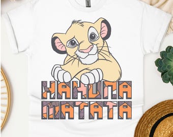 Koszulka Hakuna Matata, Koszulka Animal Kingdom, Koszulka Disneyland, Koszulki Disney Trip, Koszulka Disney Family Vacation, Koszulka Animal Kingdom Hakuna Matata