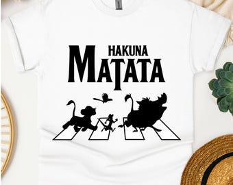 Camiseta Hakuna Matata, Camiseta Animal Kingdom, Camiseta Disneyland, Camisetas de viajes a Disney, Camiseta de vacaciones familiares Disney, Camiseta Hakuna Matata Animal Kingdom