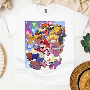 Super Mario Family Shirt,Super Mario Character Shirt,Super Mario Birthday Party Shirt,Mario & Friends Party Shirt,Super Mario Sweatshirt