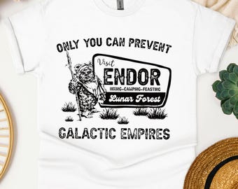 Ewok Endor National Park Protect Our Forest Shirts Vintage Star Wars Shirt Forest Camp Hollywood Studios Galaxy's Edge Family Trip T-shirt