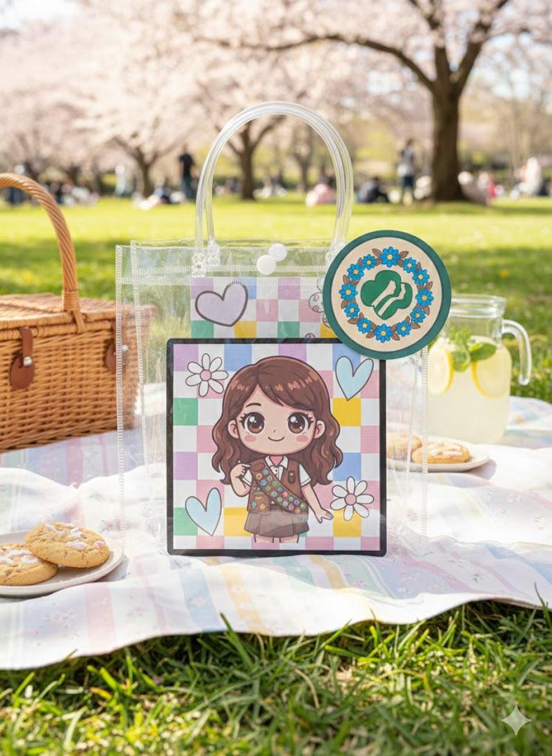 Girl Scout Favor Bags afbeelding 1