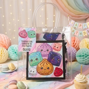 Kawaii Dumpling Party Favor Bags