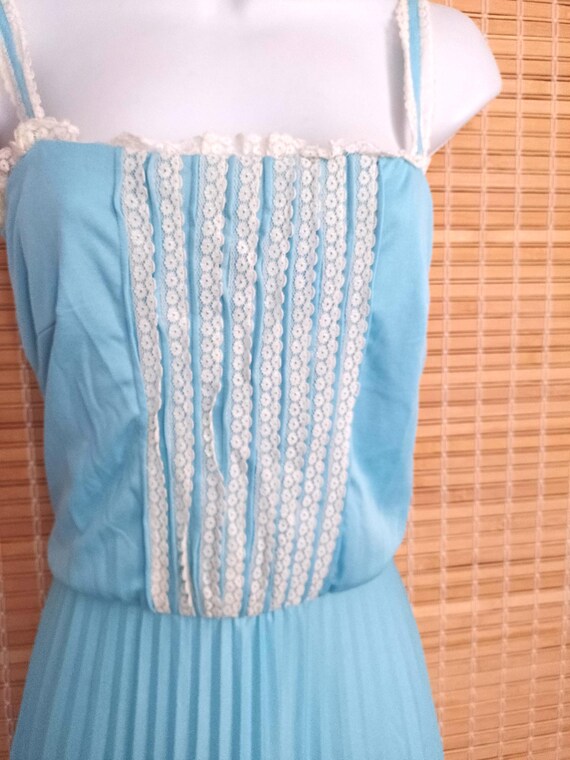 blue lace cami dress Boden Women's Antonia Jersey Maxi Dress in Blue main image 0