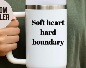 Vaso personalizado con frase inspiradora: taza de viaje de acero inoxidable con aislamiento de 40 oz