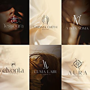 Custom Logo Design | Minimalist Monogram & Initial Logo | Business Branding | Luxury Logo | Modern, Feminine, Professional